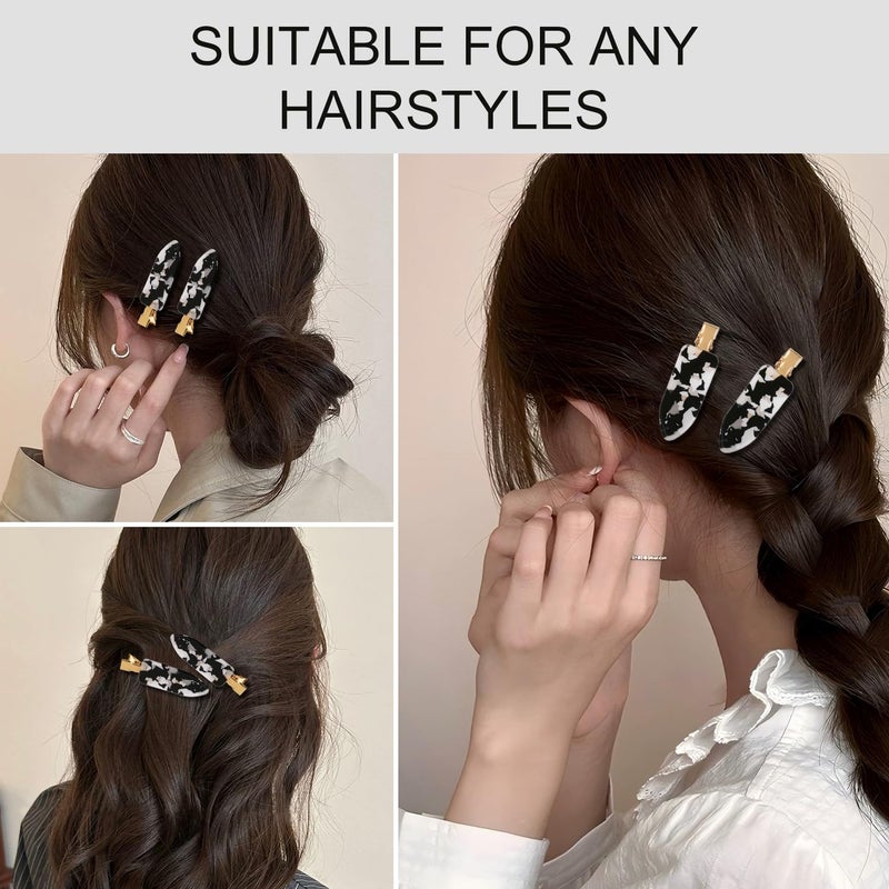 Ivyu Creaseless Hair Clips for Women - No Crease, No Bend, Makeup Hair Clips for Bangs, No Dent Hair Pin for Getting Ready Face Wash Ideal Gifts for Women - Image 3